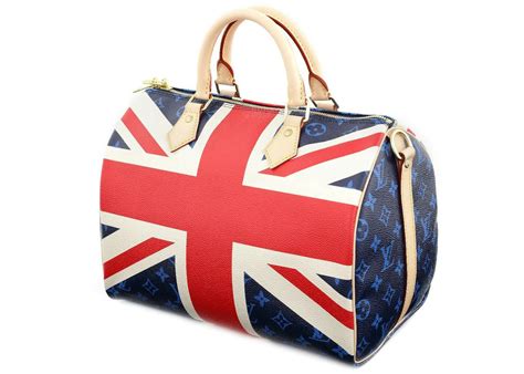 Louis Vuitton Speedy Bandouliere Monogram Union Jack 30 